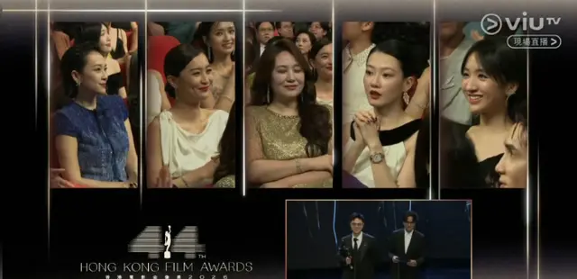 廖子妤凭《像我这样的爱情》获第42届香港电影金像奖最佳女主角 | 现场图