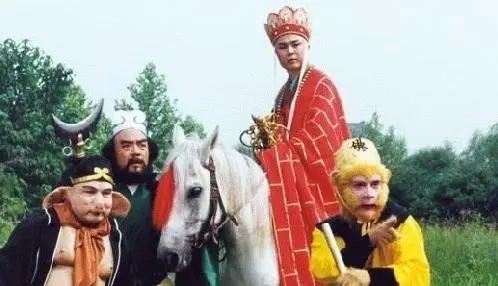 1995年杨洁导演无锡探望《西游记》白龙马罕见留影曝光 | 现场图