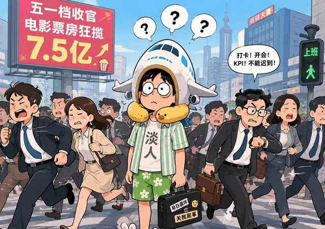 五一档电影票房达7.5亿，《消失的人》成主力影片 | 资讯配图